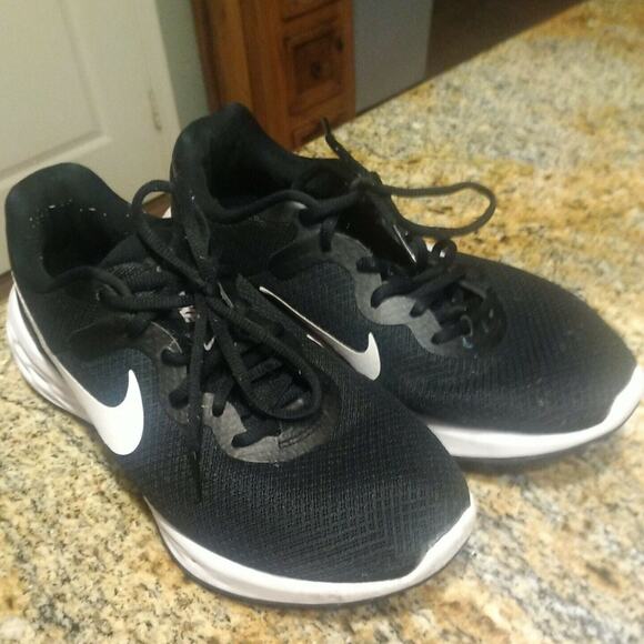 Nike Mens Revolution 6 DD8475-003 Black Running Shoes Sneakers Size 8 W - Picture 6 of 12